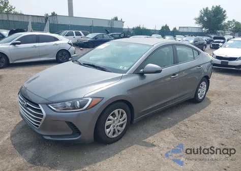 2018 Hyundai Elantra Se из США, поврежденный, VIN 5NPD74LF4JH350577